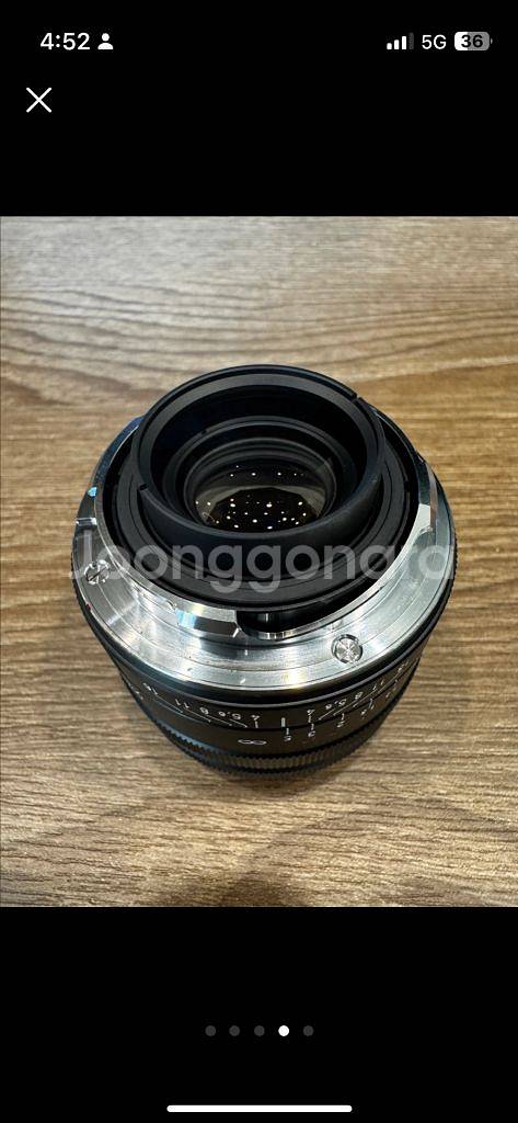 Voigtlander 28mm F1.5 렌즈 vm마운트--3
