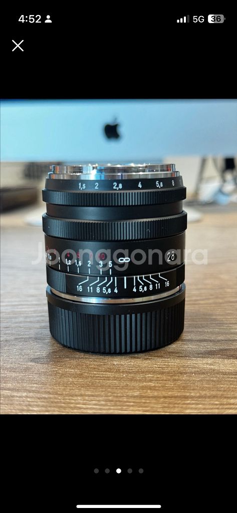 Voigtlander 28mm F1.5 렌즈 vm마운트--2