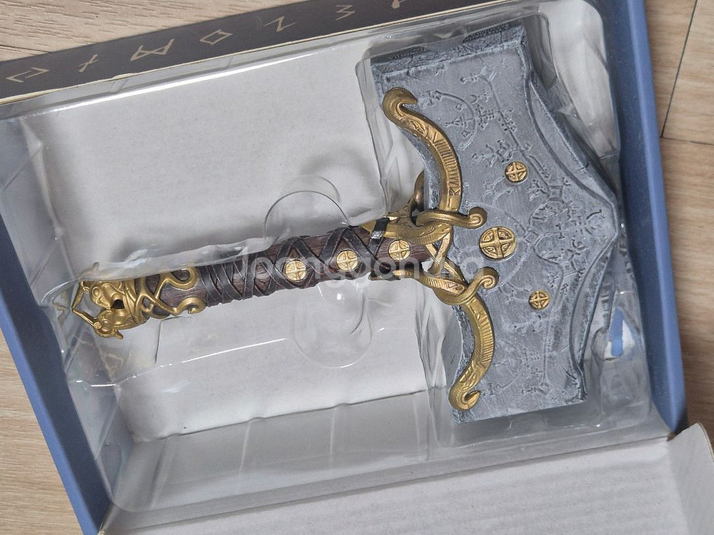 갓오브워 라그나로크 한정판 박스 망치볼펜--1