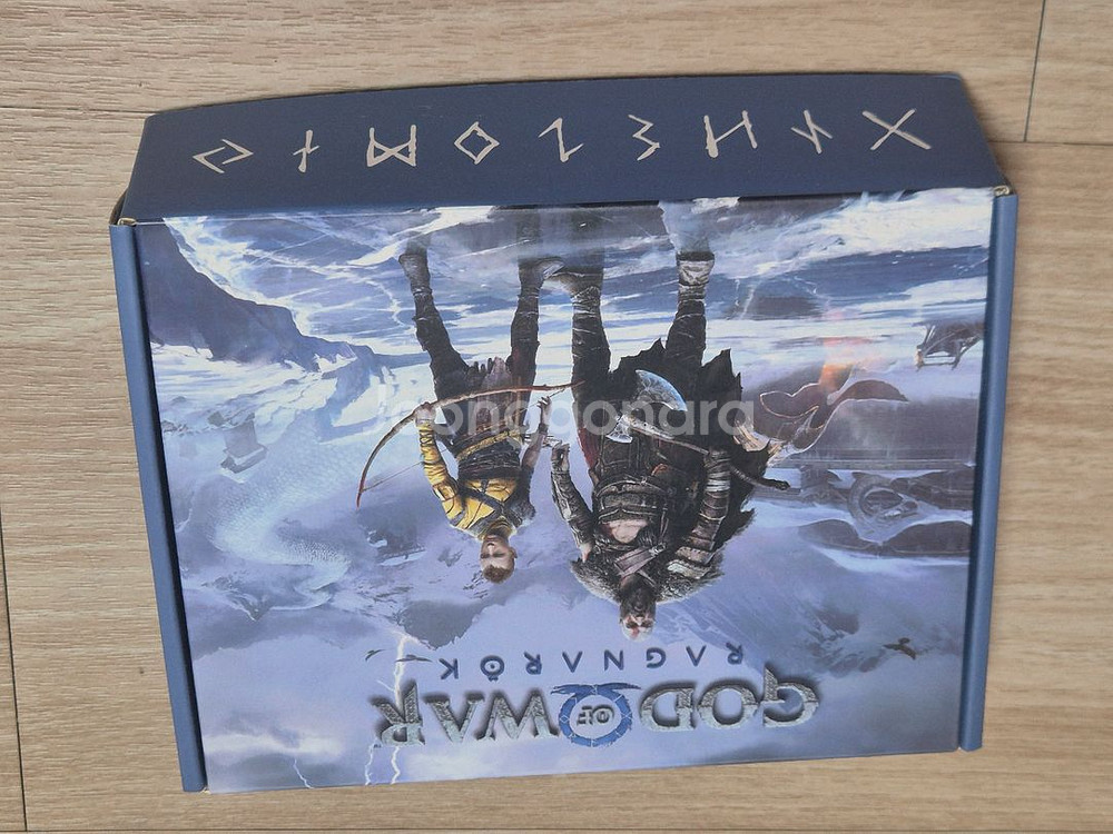 갓오브워 라그나로크 한정판 박스 망치볼펜--0