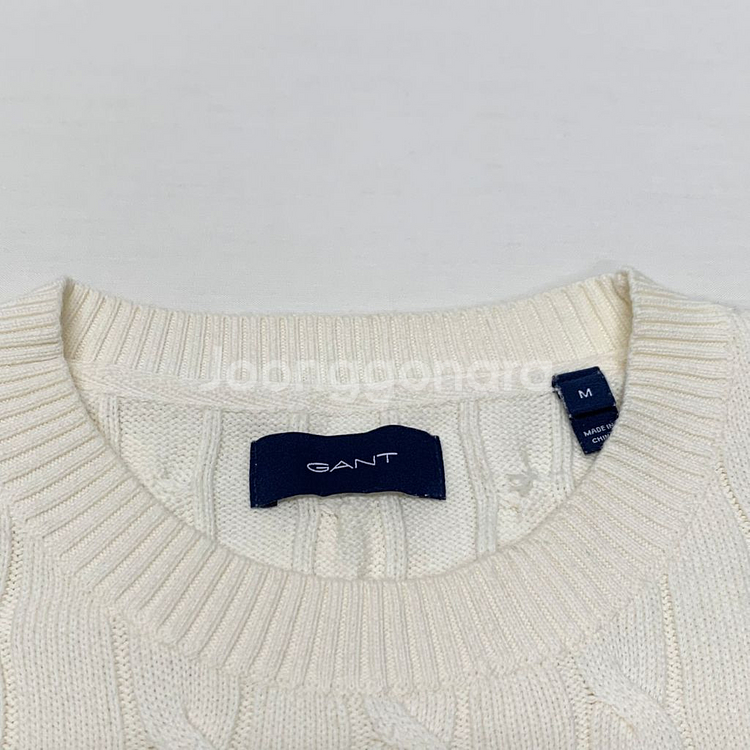 GANT 간트 케이블니트 스웨터 (M)--2