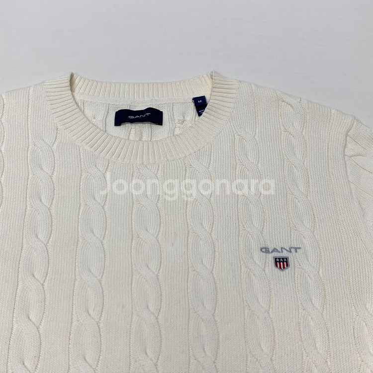 GANT 간트 케이블니트 스웨터 (M)--1