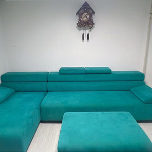 헷세드 프란시스 카우치형 소파( 스툴 포함)