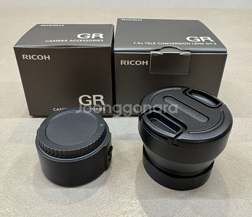 리코 GT-2 텔레컨버전 렌즈 & GA-2 렌즈어댑터--0