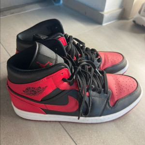 나이키 조던 조던1 미드 브레드 280