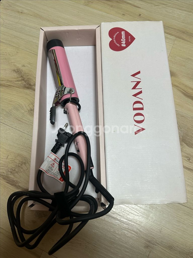 보다나 글램웨이브 봉고데기 40mm 핑크 (택배 직거래--0