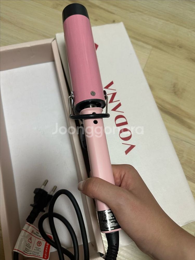 보다나 글램웨이브 봉고데기 40mm 핑크 (택배 직거래--2
