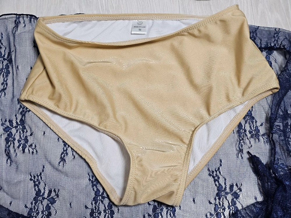 비치팜 반시 플라워 시스루 3피스 비키니 수영복 (새상 이미지