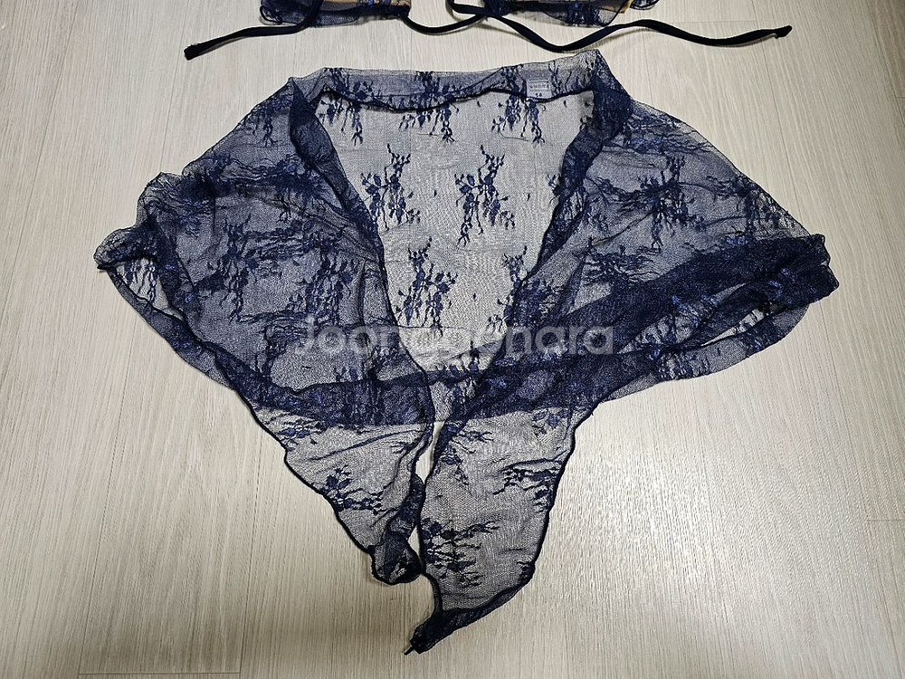 비치팜 반시 플라워 시스루 3피스 비키니 수영복 (새상--6
