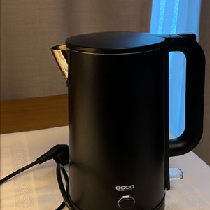 오쿠 전기포트 블랙
