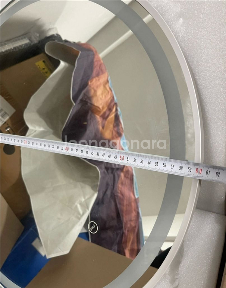 터치 LED 조명거울 새제품 60cm--5