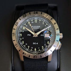 [GLYCINE] 글라이신 Airman DC-4 시계