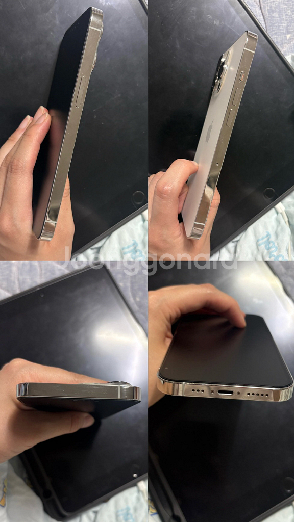 아이폰 13 프로 실버 128GB 풀박--4