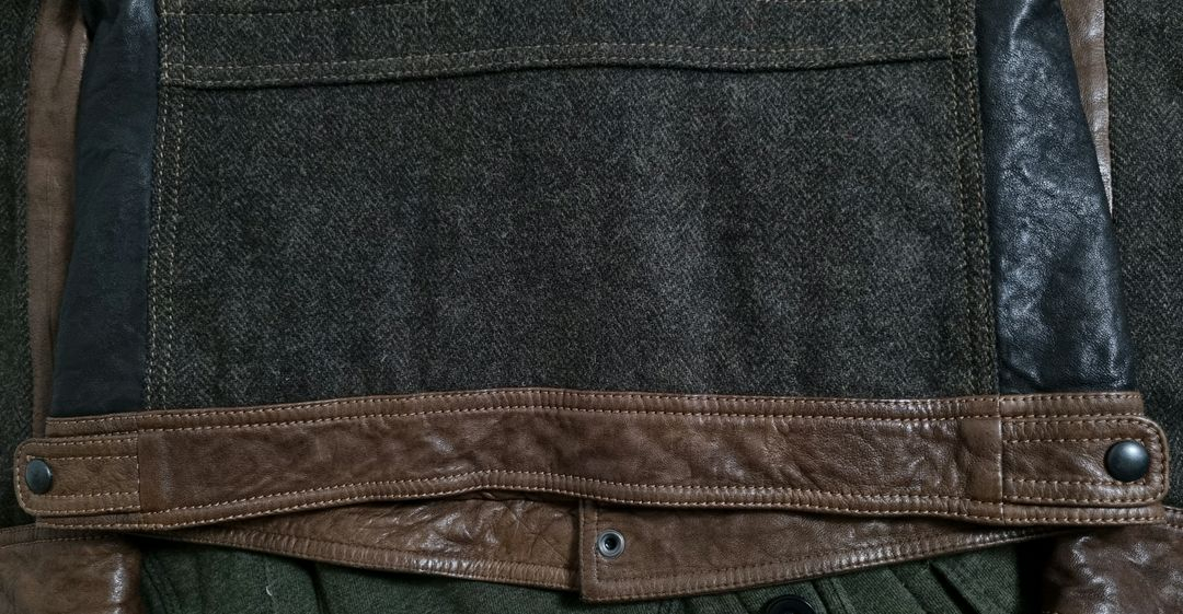 [커스텀 멜로우] 라이더 양가죽 자켓 95 이미지