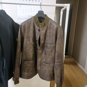 rrl 레더카코트 L