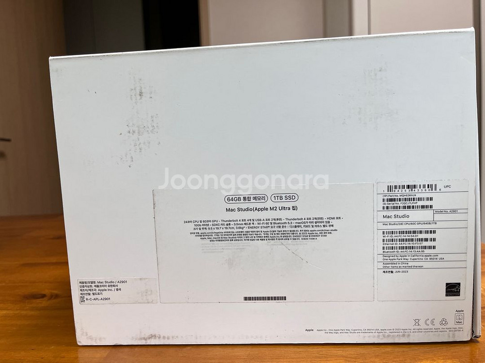 Mac Studio M2 Ultra- 애플맥스튜디오--3