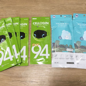 방역용 마스크 FK94 (검정5장, 화이트10장)