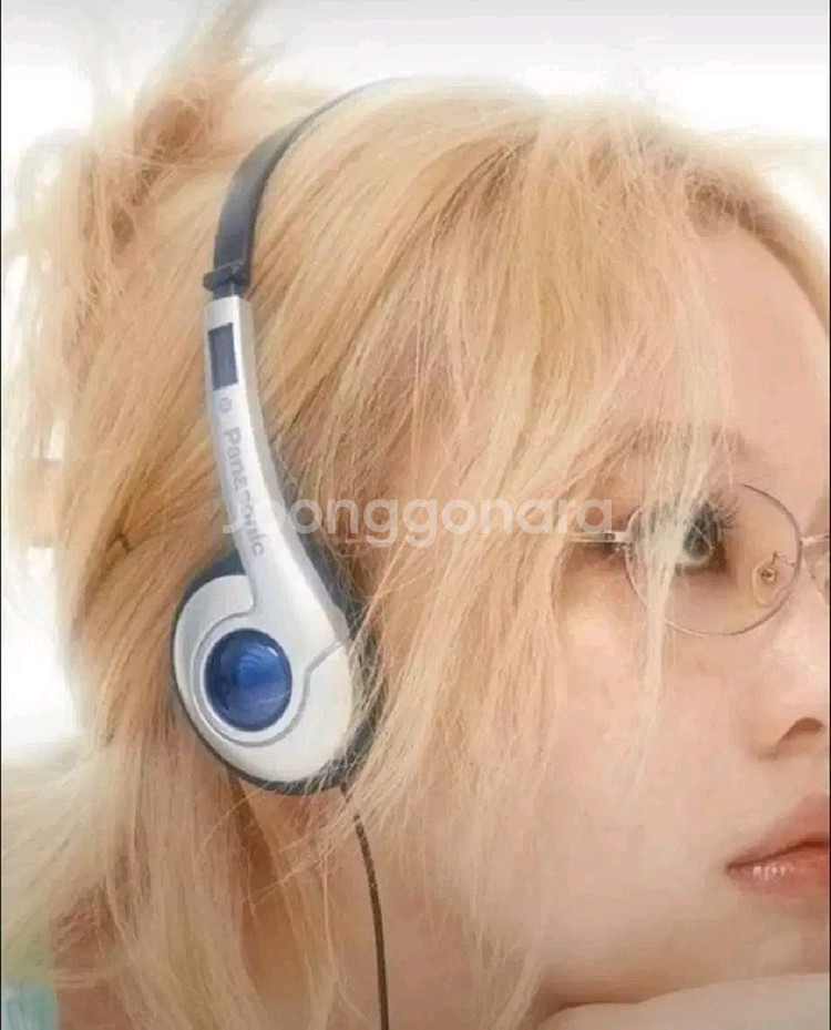 (새상품) y2k 파나소닉 헤드셋 고전 레트로--1