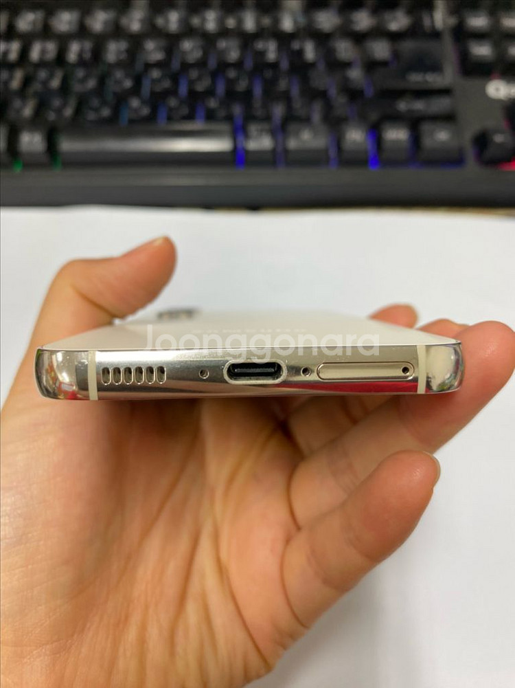 SK 갤럭시S23 크림 SSS급 256G 무잔상--6
