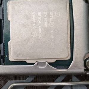 인텔 i7 9700F CPU
