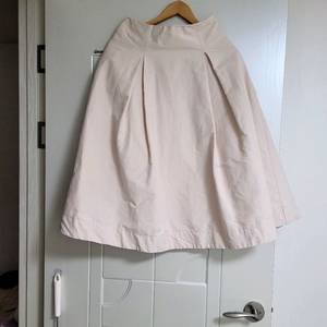 썸제이 플레어 스커트 아이보리 m사이즈