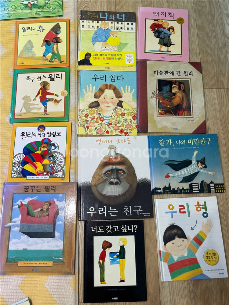 택포 앤서니브라운 그루터기 크레파스 누에콩 아이빛세계--0