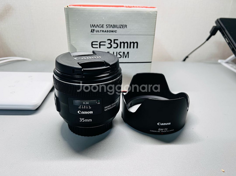 캐논 35 f2 IS USM 렌즈--0