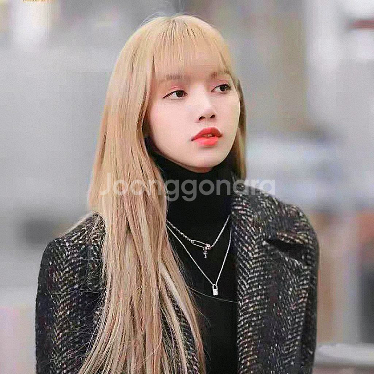 925 순은 세이프티핀 목걸이 실버 옷핀 연예인 목걸이--1