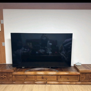 고급원목소나무Tv장