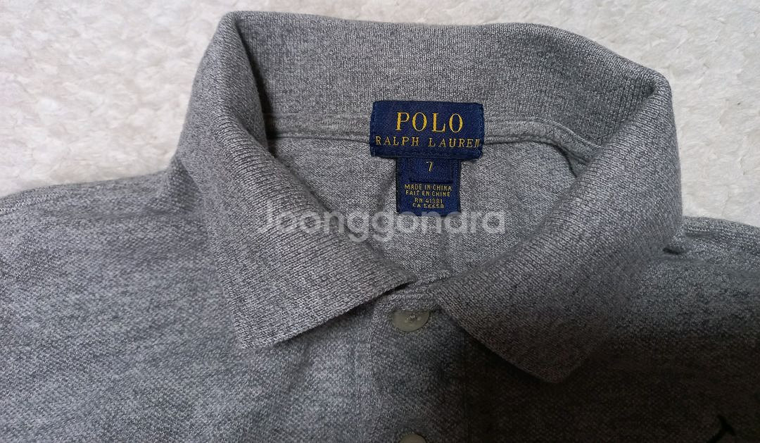 키즈 폴로 반팔티 7Y--3