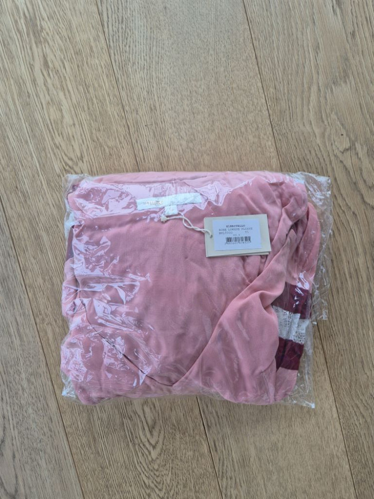 (새상품) 마쥬 핑크 플리츠 롱원피스 1사이즈 이미지