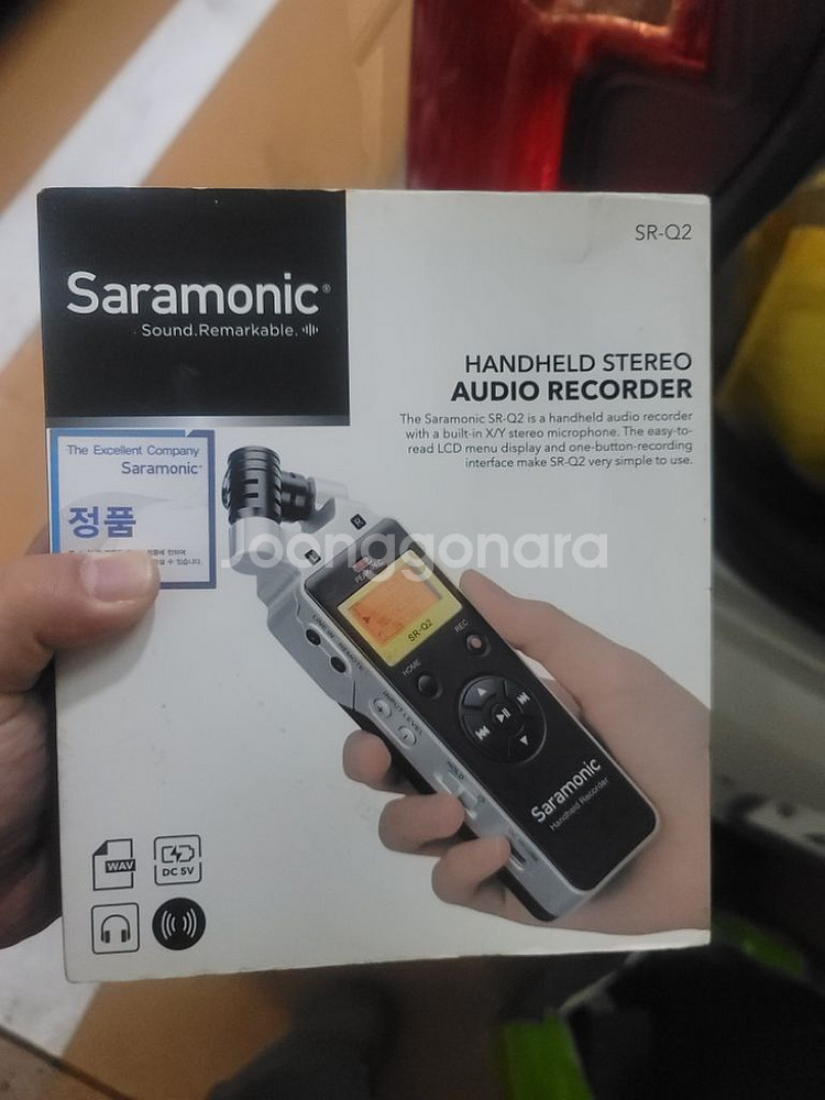 saramonic SR-Q2 헨드핼드 오디오 레코더--0