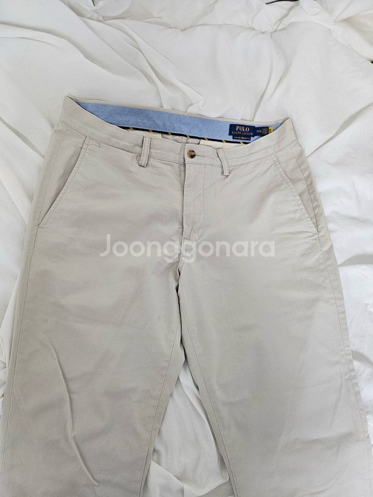 폴로 스트레이트핏 치노 팬츠--5