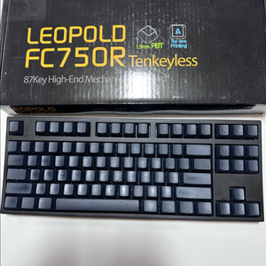레오폴드 FC750R 텐키리스 영문 갈축