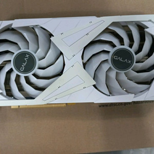 갤럭시 rtx3060 화이트 12g 그래픽카드팝니다