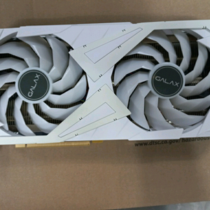 갤럭시 rtx3060 화이트 12g 그래픽카드팝니다