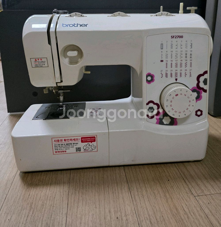 브라더 미싱기 SF2700 (본체+페달)--0