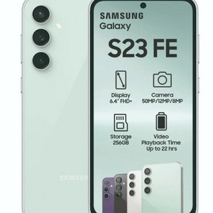 삼성 갤럭시 S23FE 256GB,공기계 ,중고,민트