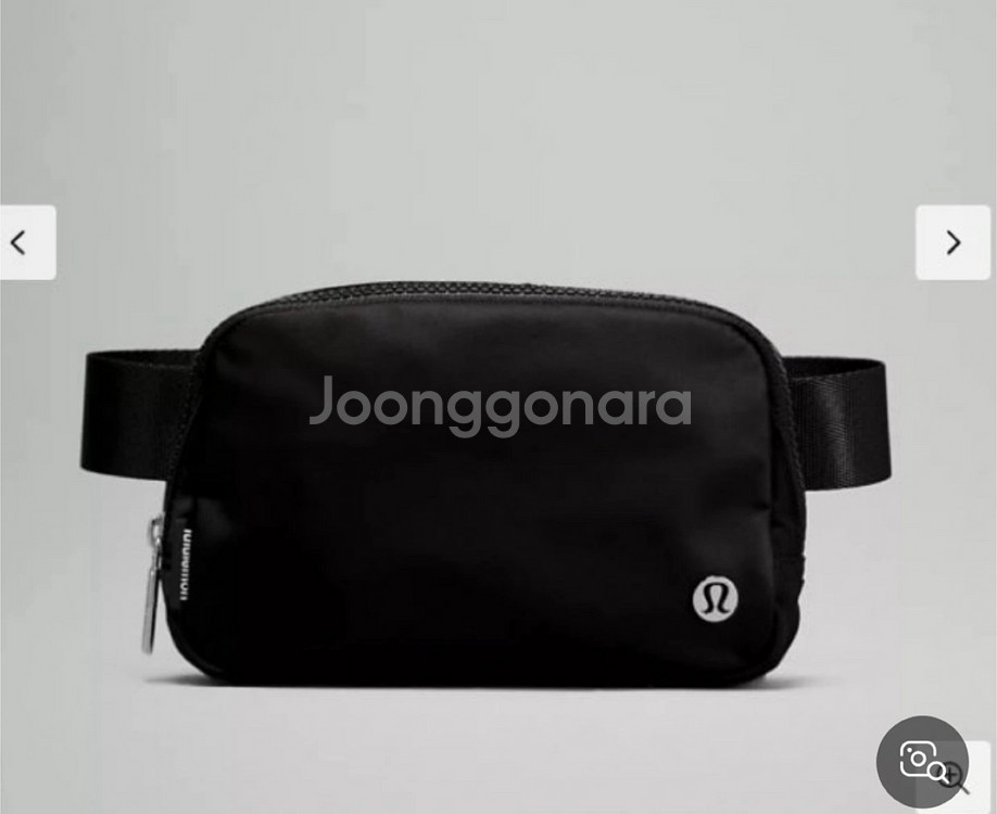 룰루레몬 에브리웨어 벨트백 1L 블랙 골프백 힙색 미니--1
