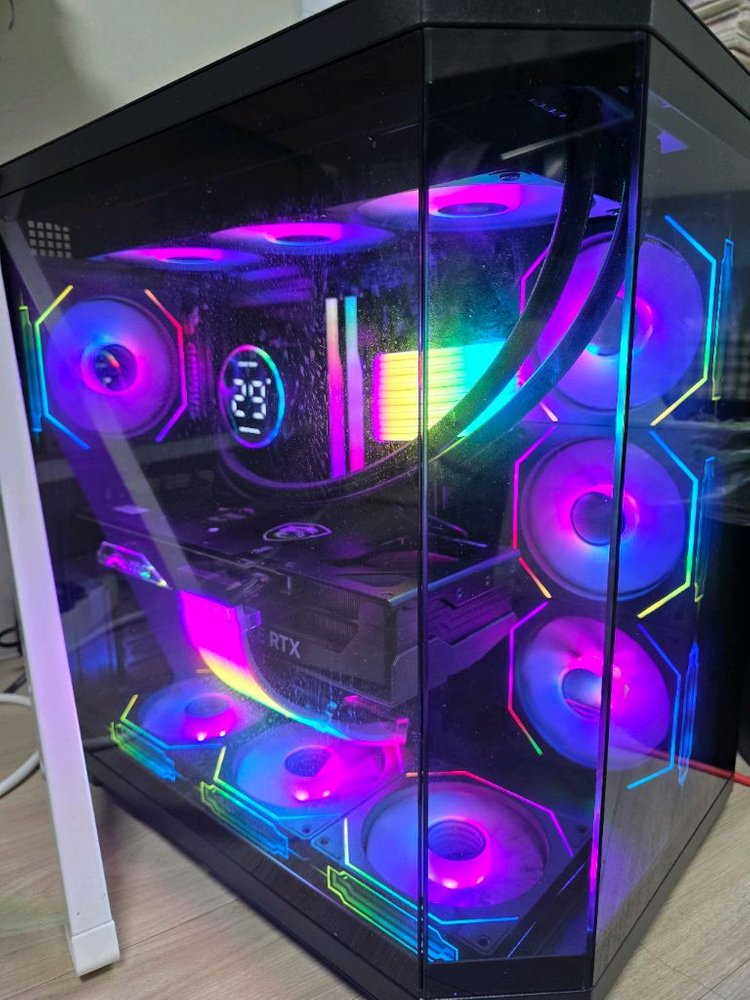 9880x3d b850m rtx5080 본체 이미지