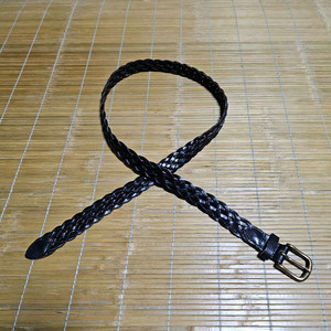 꽈베기가죽벨트 ~38인치