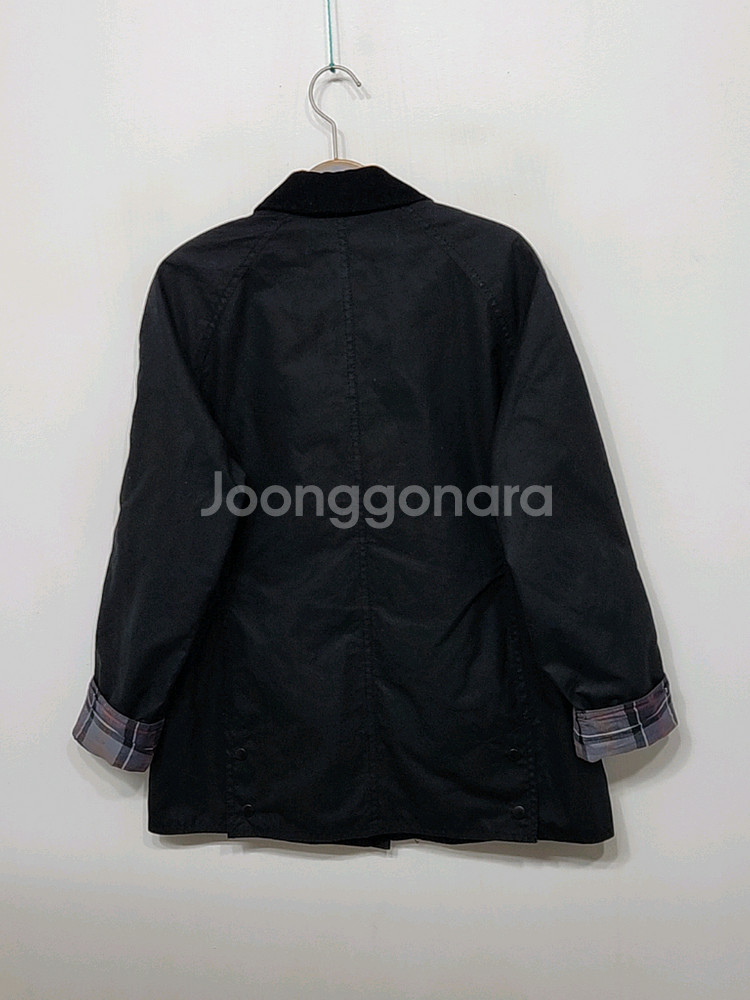 (M) 바버 비드넬 왁스자켓 블랙 왁싱점퍼 영국판--7