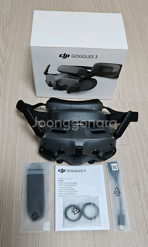 드론>DJI Goggles 3--0