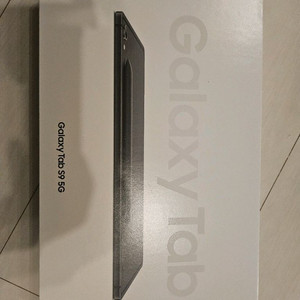 갤럭시 탭 S9 5G 256GB 미개봉 그레이 국내정발