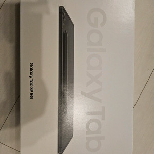 갤럭시 탭 S9 5G 256GB 미개봉 그레이 국내정발