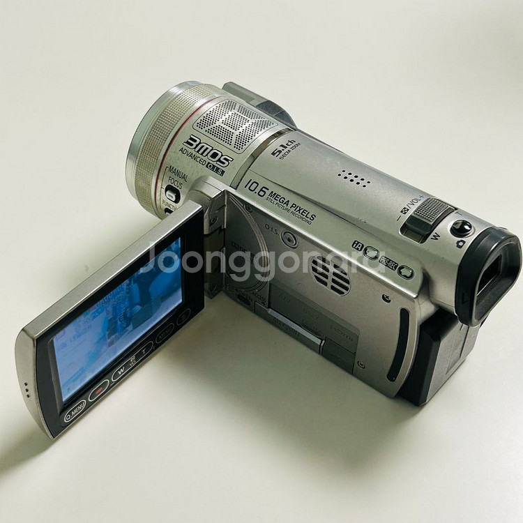 박스품) 파나소닉 HDC-TM300 빈티지 캠코더 실버--1