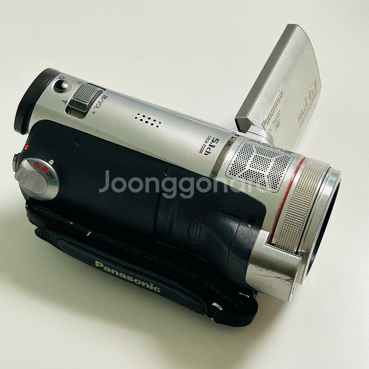 박스품) 파나소닉 HDC-TM300 빈티지 캠코더 실버--2