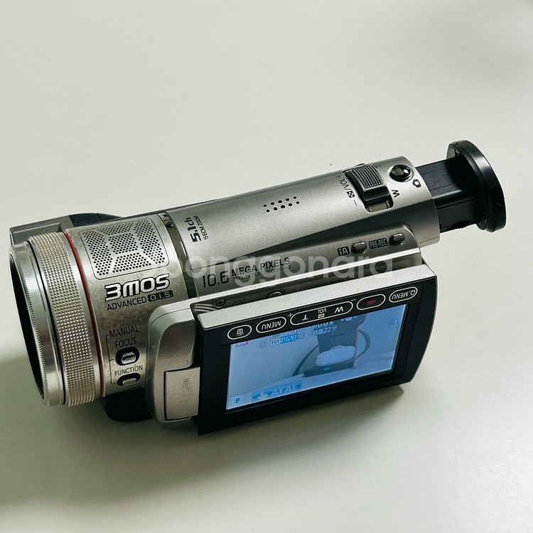 박스품) 파나소닉 HDC-TM300 빈티지 캠코더 실버--3
