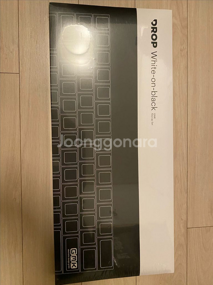 gmk 키캡 white on black 새제품 미개봉--0