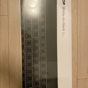 gmk 키캡 white on black 새제품 미개봉